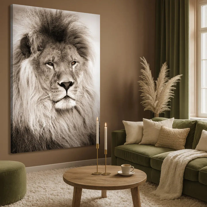 Canvas Schilderij - Lion King