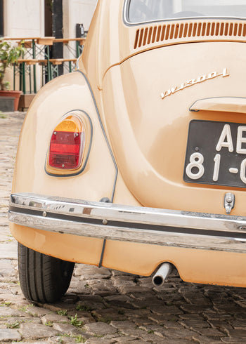 Ljuddämpande tavla - Vintage Beetle