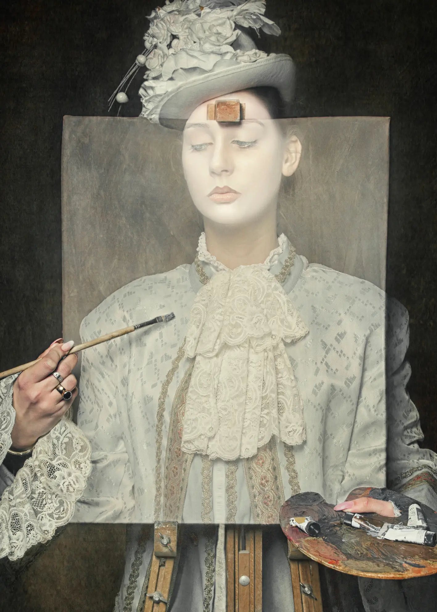 Canvastavla - Silent Artist (70x100)