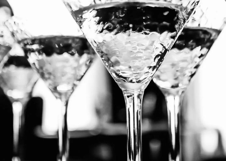 Canvas Schilderij - Martini Glasses