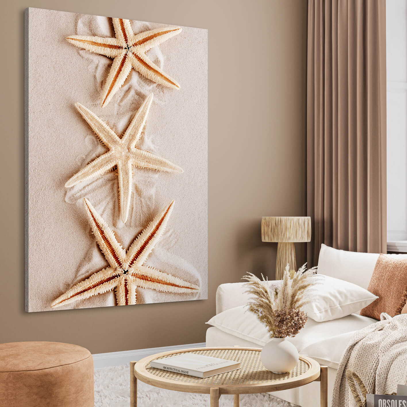 Canvastavla - Coastal Balance