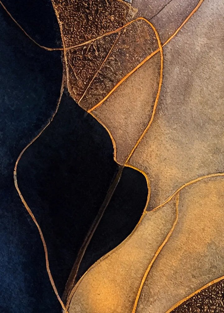 Canvas Schilderij - Abstract Fluid Art