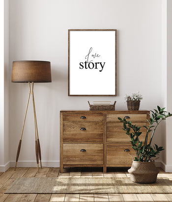 Poster - Love story