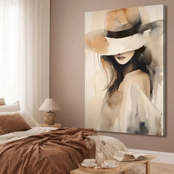 Canvas Schilderij - Elegant Mystery