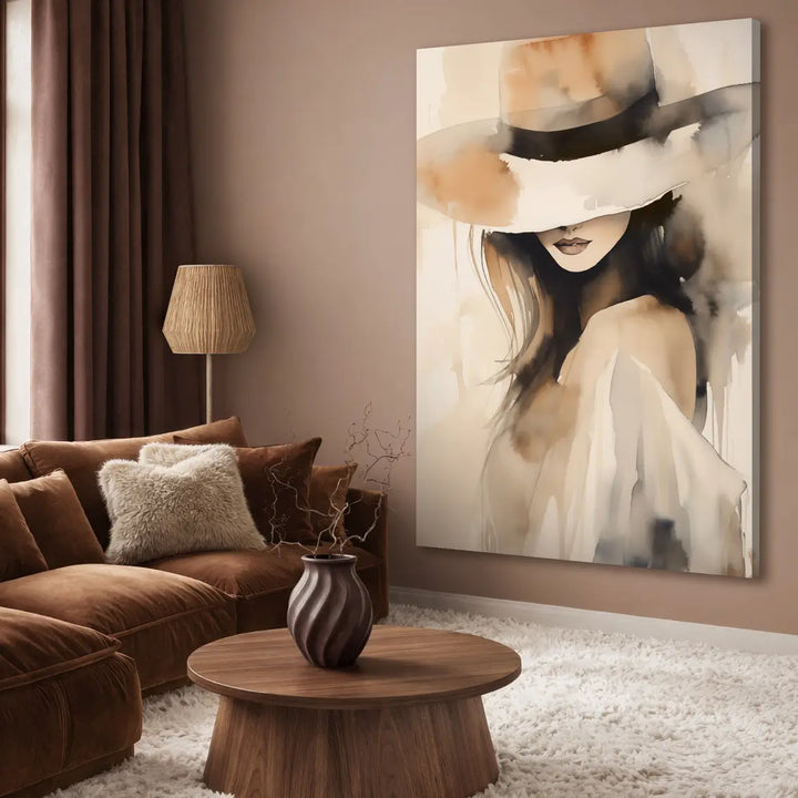 Canvas Schilderij - Elegant Mystery