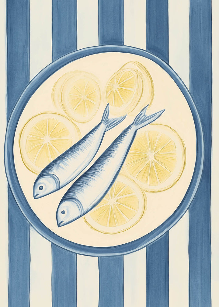 Canvastavla - Catch of Citrus